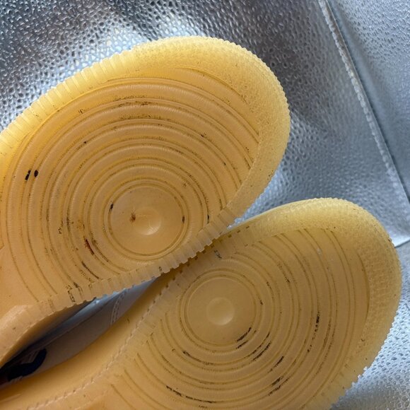 Size 7 Nike Mayumi Yamase x Air Force 1 Mens White Flyleather Sneaker DB3598-100 - Picture 11 of 11